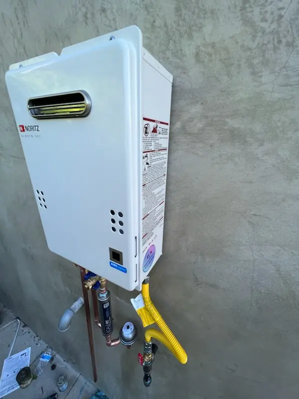 Tankless water heater installation for Monocacy Overlook homes